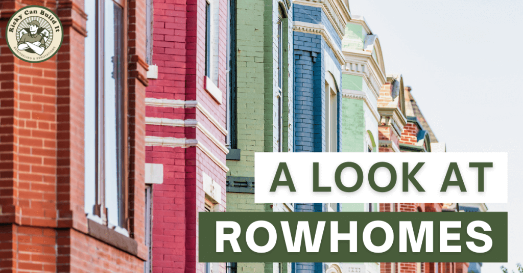 A Look At Rowhomes Title Graphic